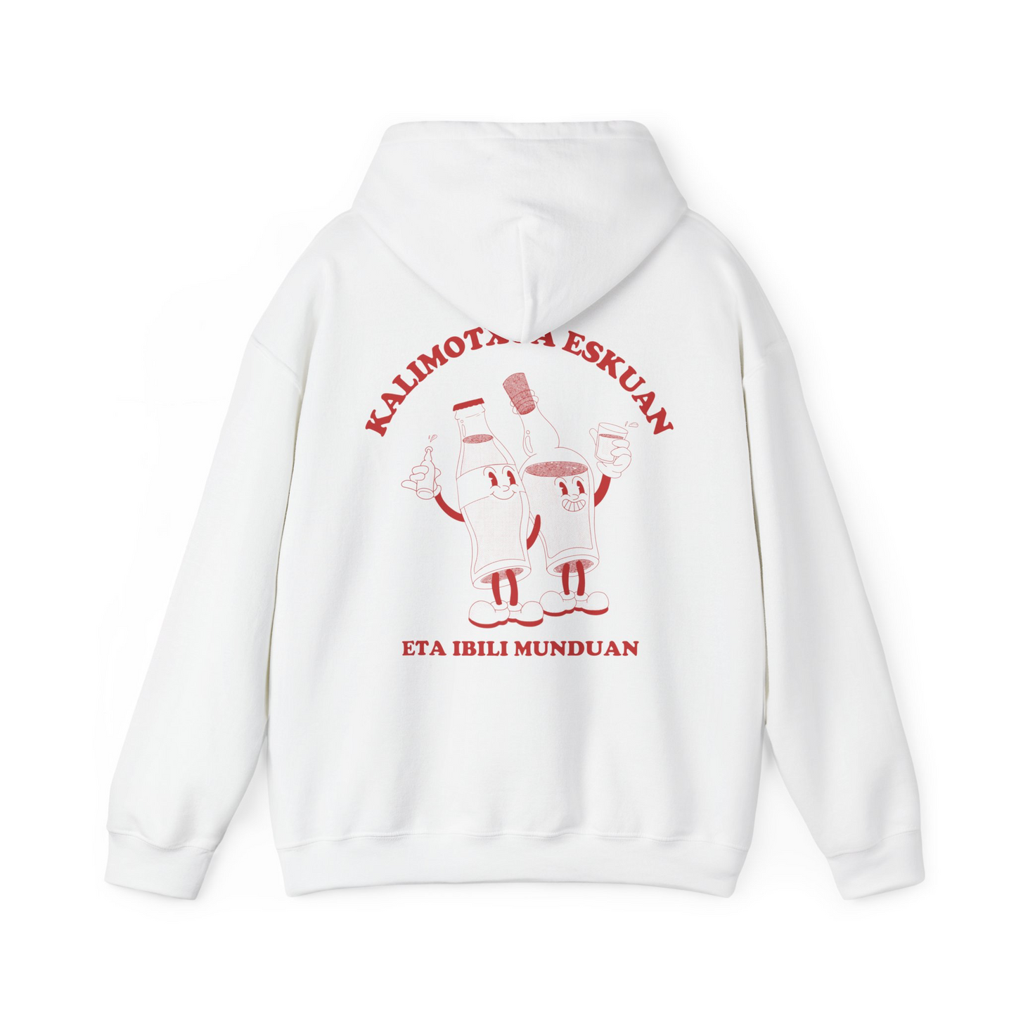KALIMOTXOA ESKUAN ETA IBILI MUNDUAN HOODIE